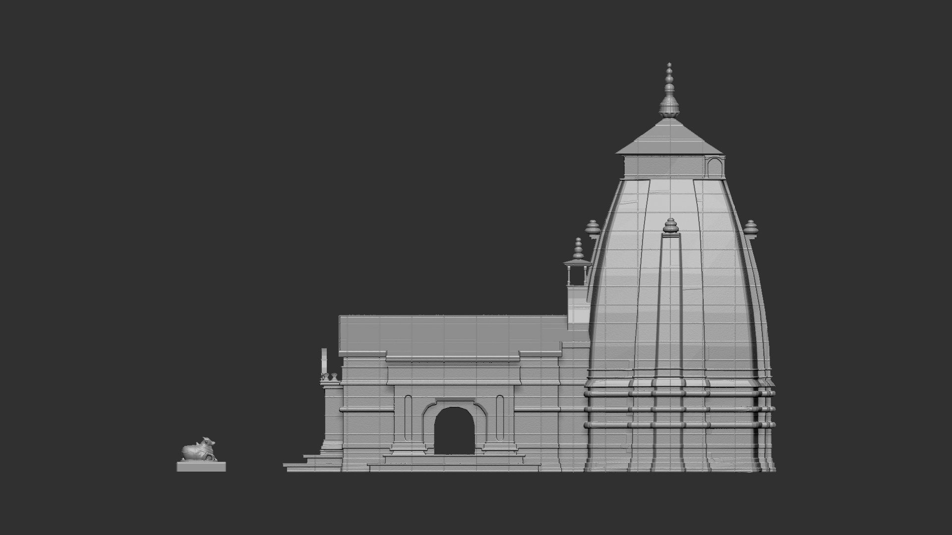 Kedarnath Temple 3D print model_4