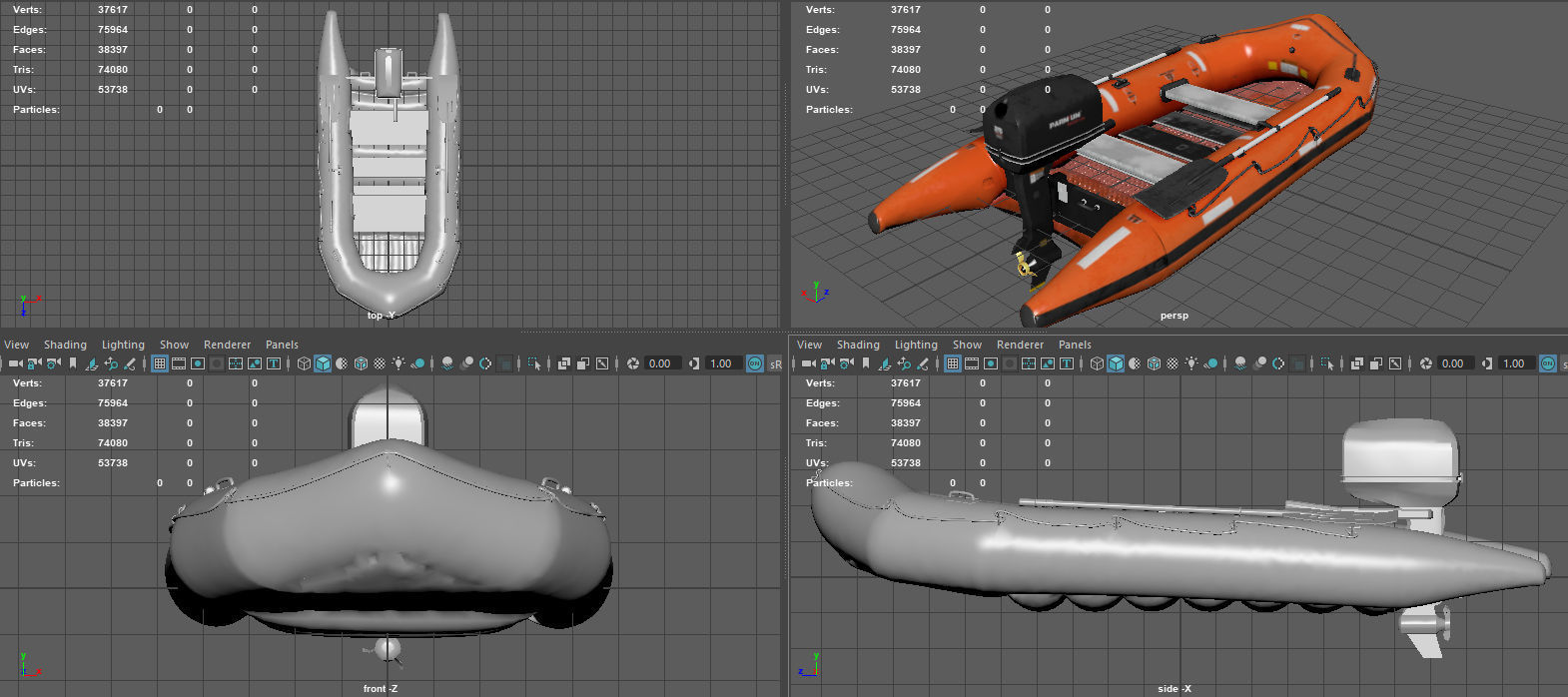 RESCUE BOAT 3D model_11