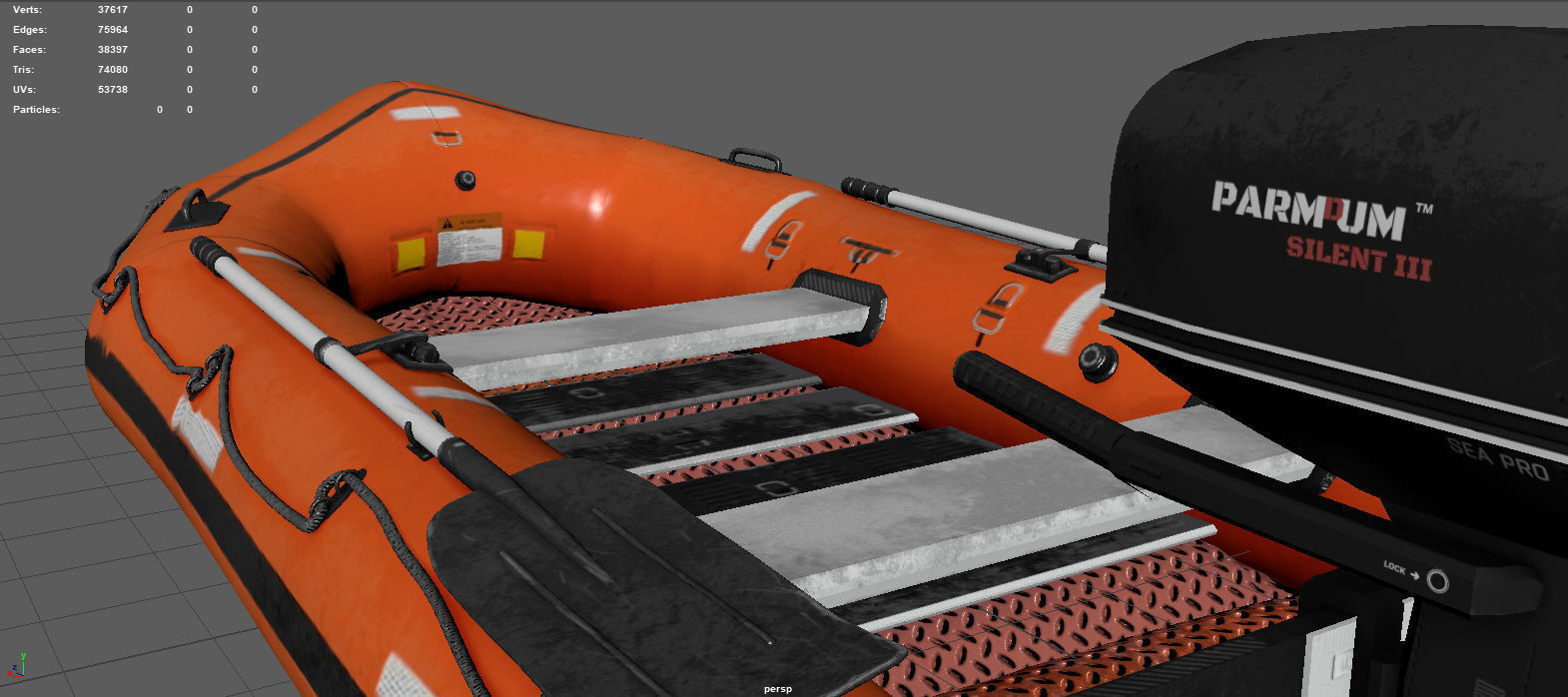 RESCUE BOAT 3D model_6