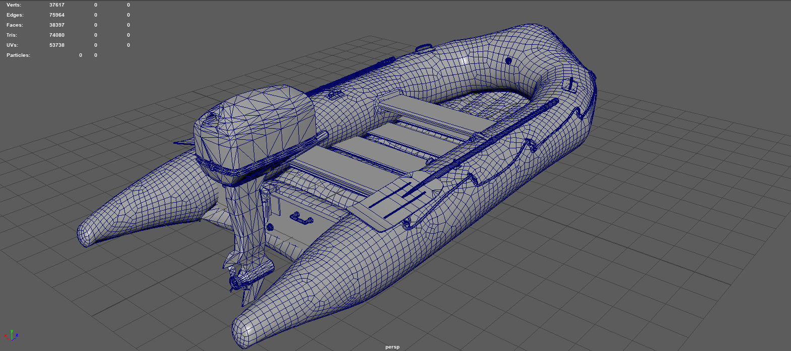 RESCUE BOAT 3D model_8