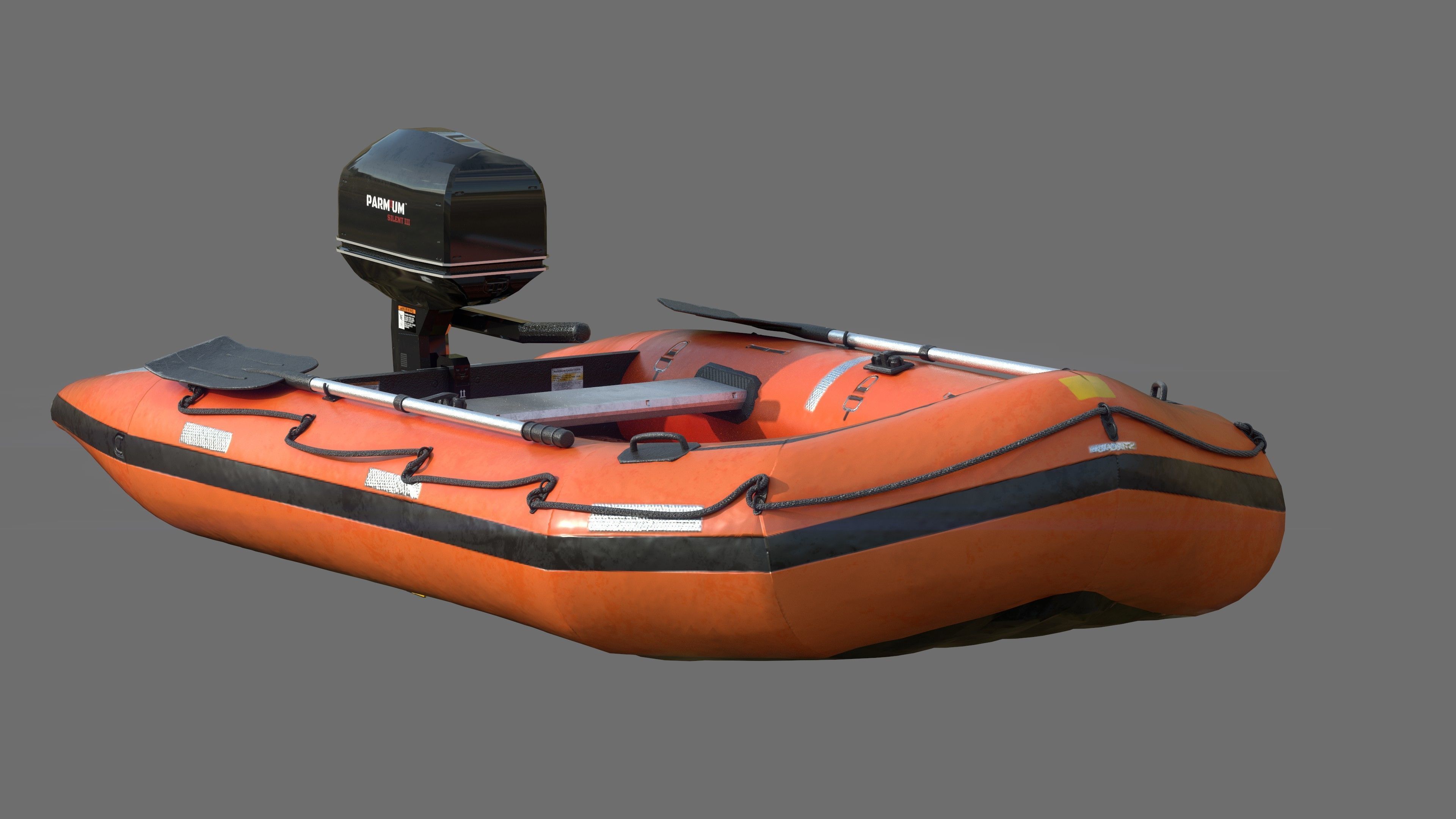 RESCUE BOAT 3D model_2