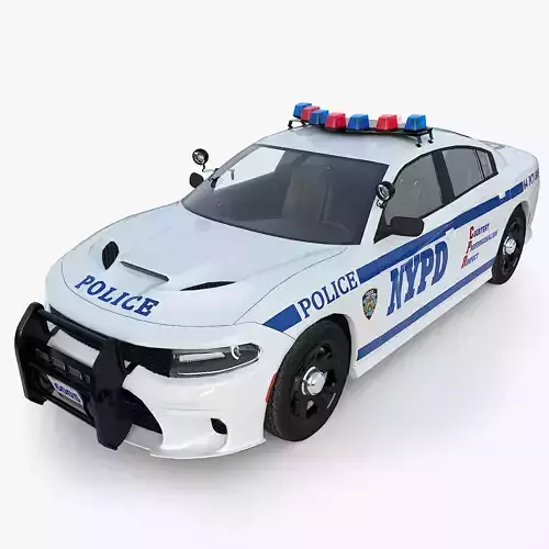 Police car Dodge Charger New York  Department NYPD