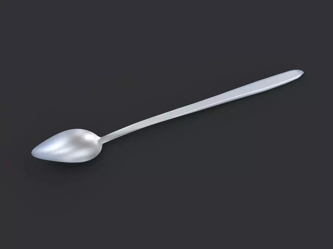 Sugar Spoon 3D Model 3D model_1
