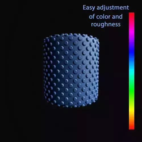 Plastic spikes Texture