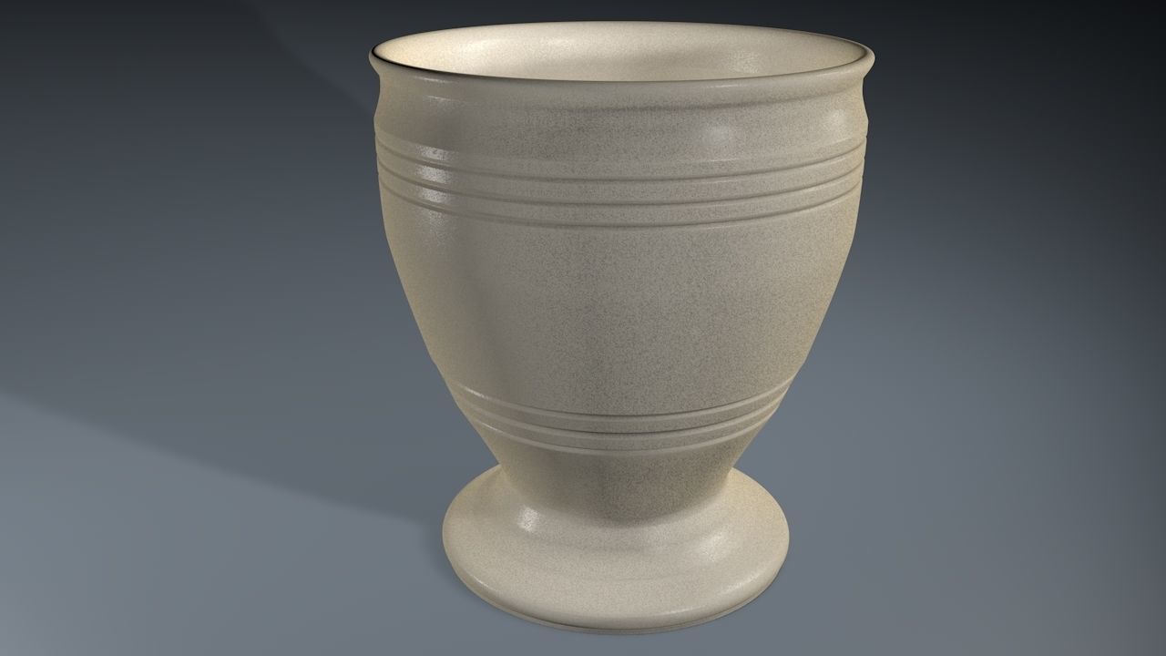 Decorative vase 3D model_2