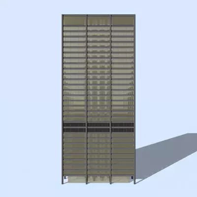 Daley Civic Center 3D model