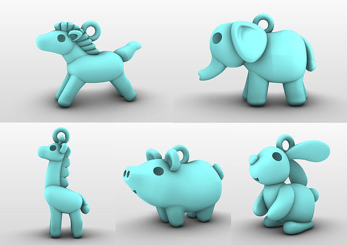 Charm Pendant - Adorable Little Animal Collection 1 