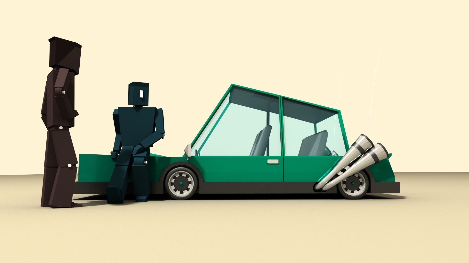 CARS and CHARACTERS 3D Model Collection_1