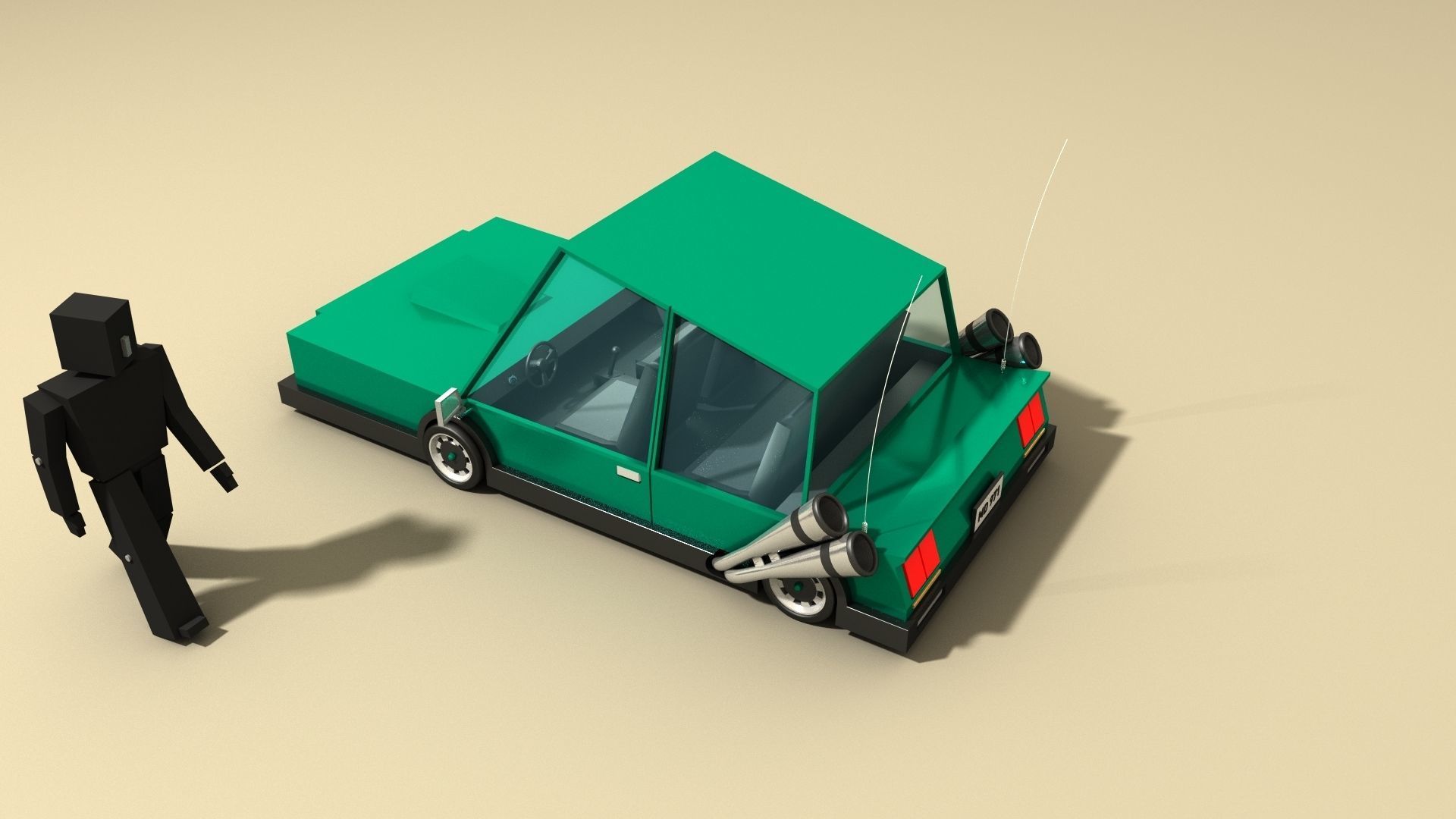 CARS and CHARACTERS 3D Model Collection_8