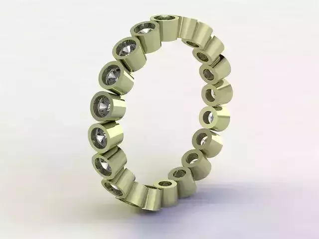 Circle Ring Model 3D
