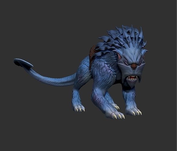 narglatch figure custom 3D print model