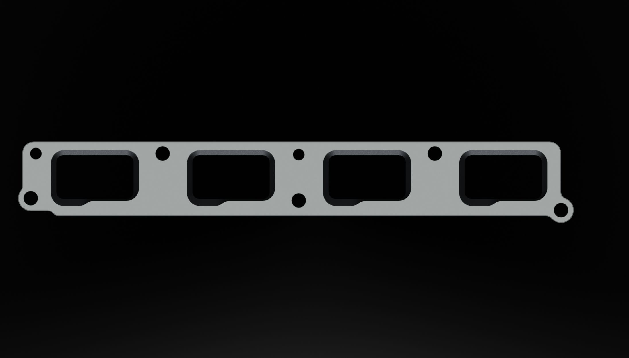 Mazdaspeed ST Manifold Adapter for the 2010-2013 Mazdaspeed3 3D print model_5