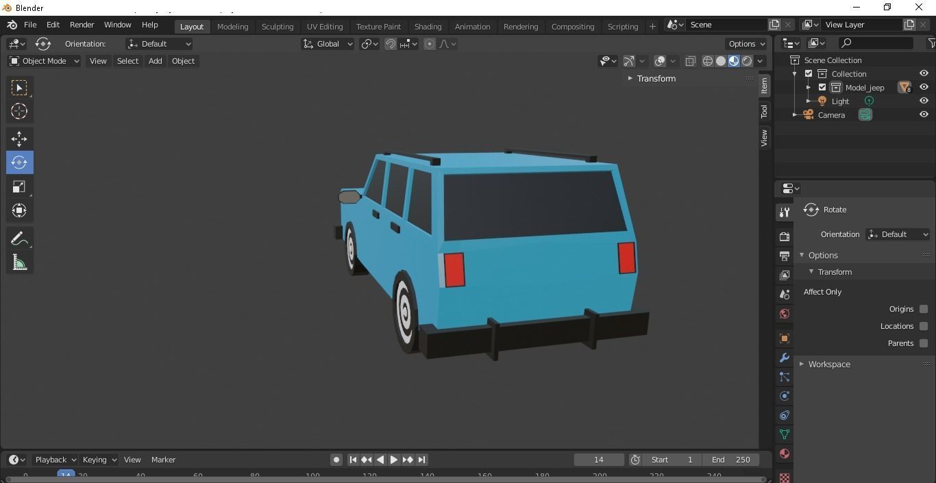 Jeep Suv Concept Free low-poly 3D model_2