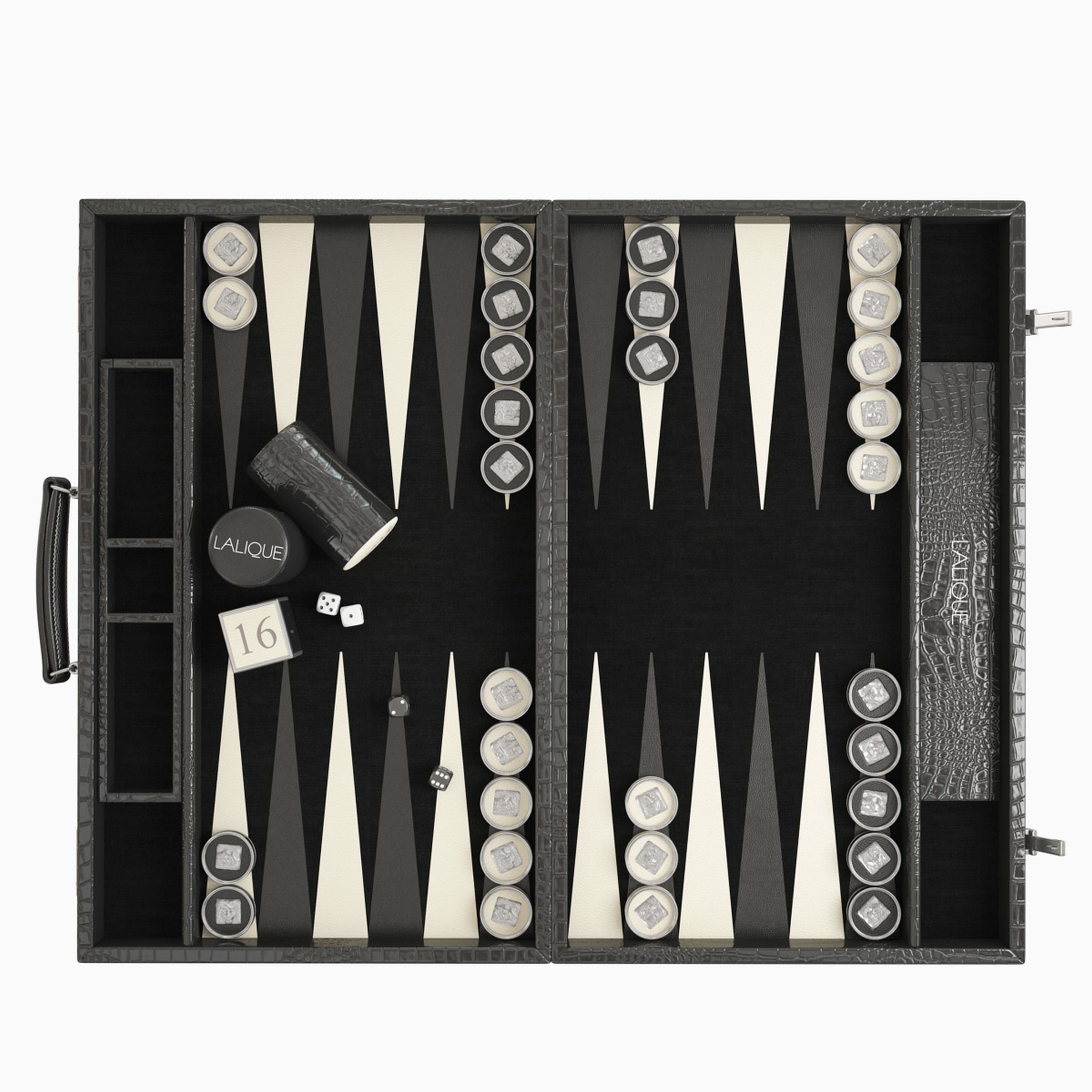 backgammon Masque de Femme 3D model_5