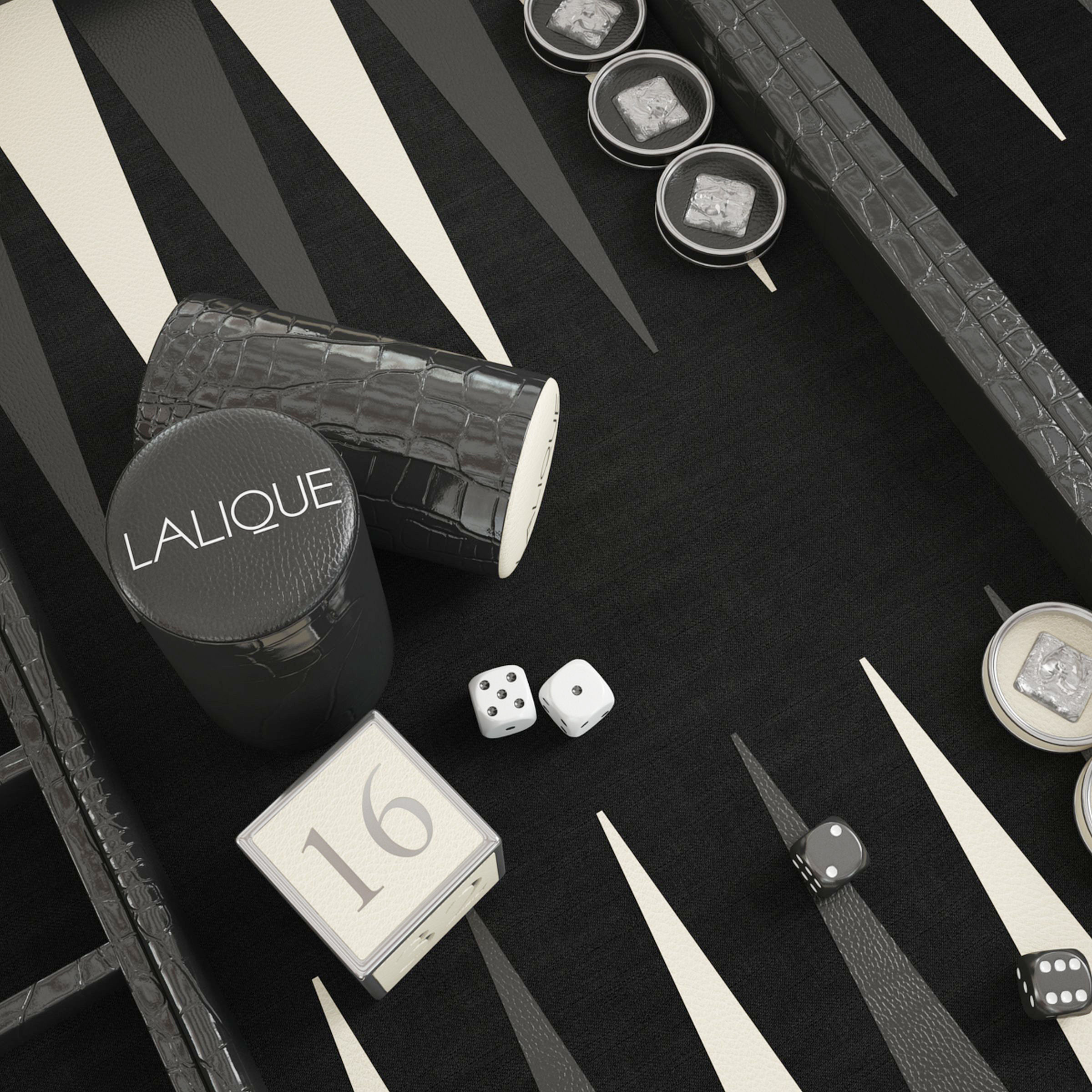 backgammon Masque de Femme 3D model_3