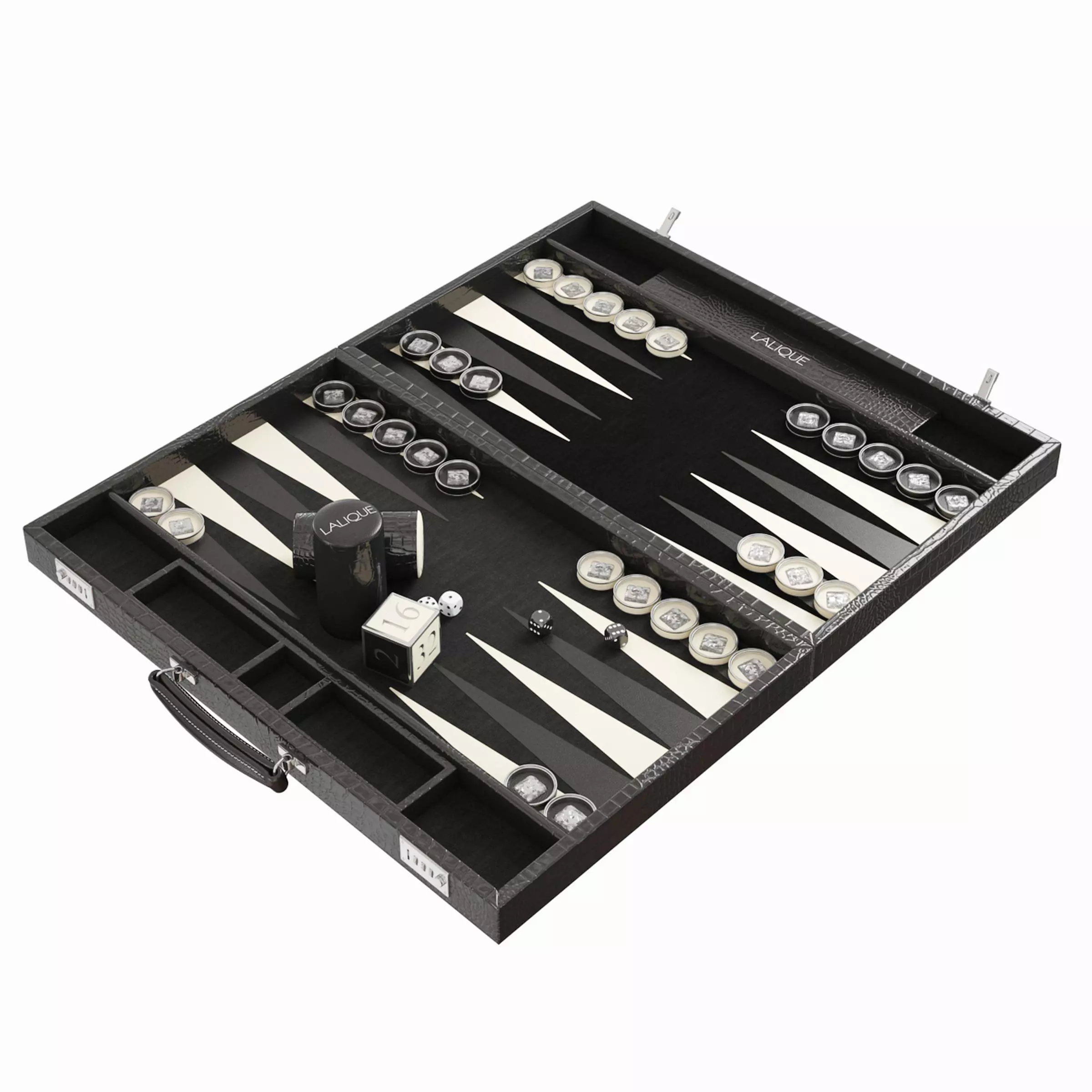 backgammon Masque de Femme 3D model_0