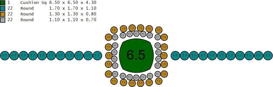 10004 diamond engagement ring with halo setting 3D print model_6