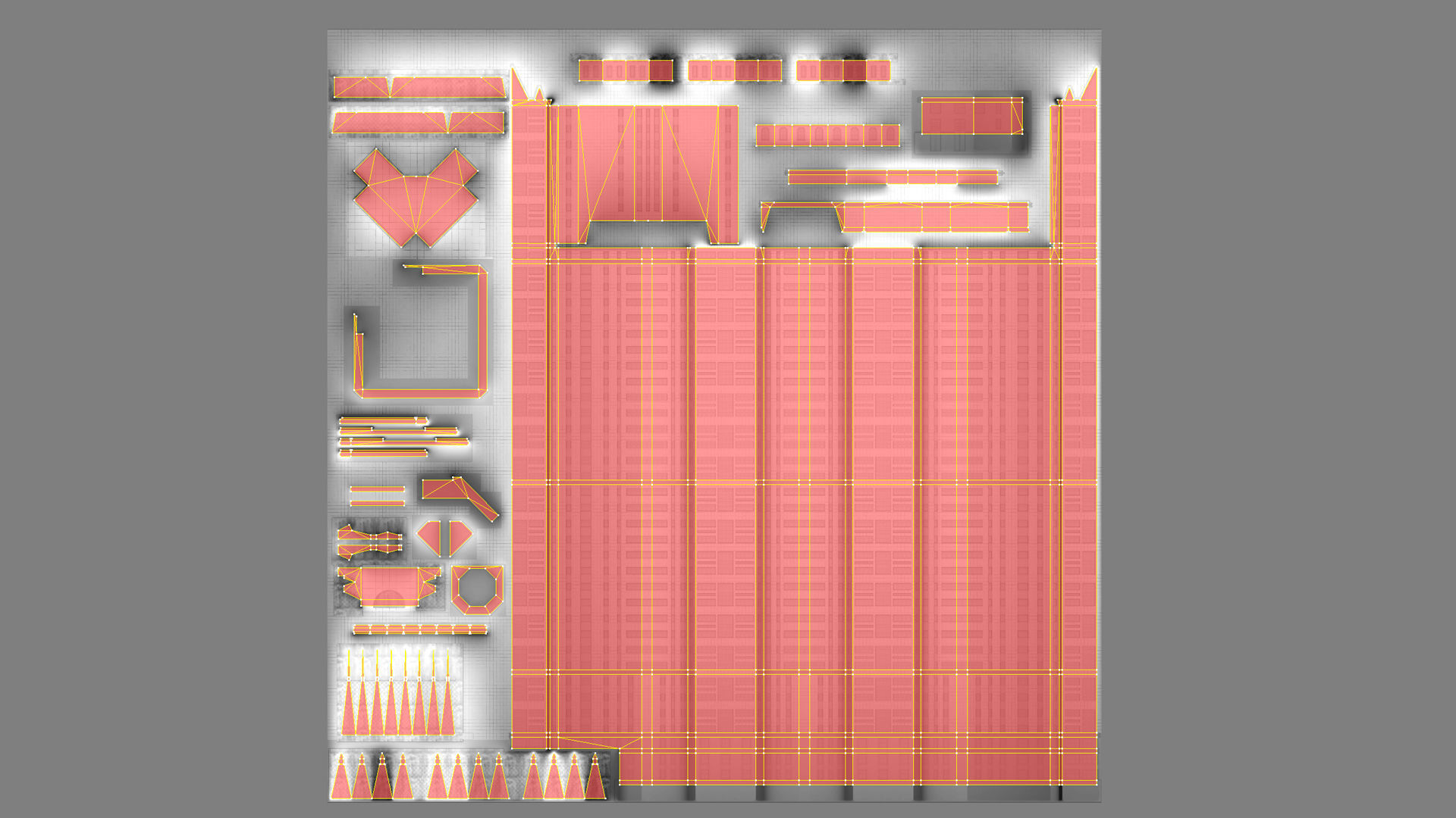 MSK Building 55 Low-poly 3D model_26