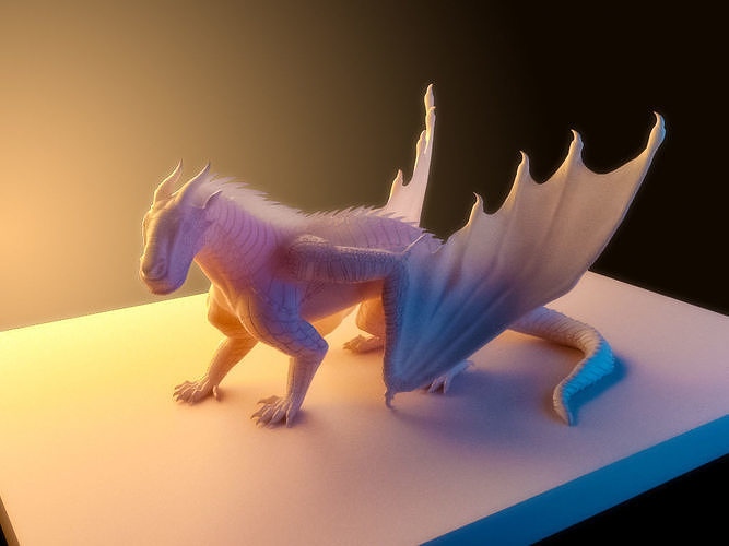Dragon of Mud Tribe from Wings of Fire 3D print model