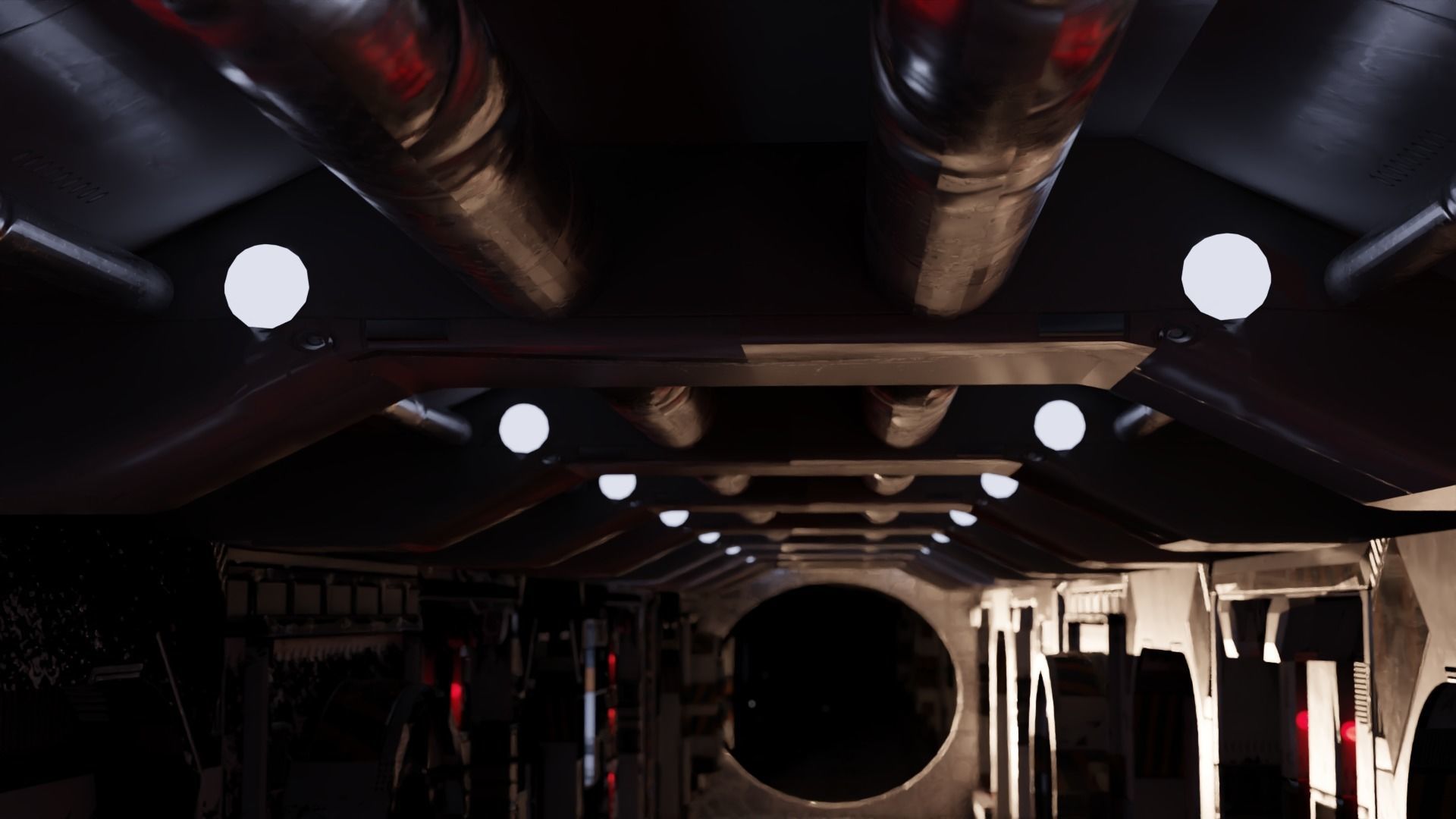 Spaceship Interior 3D model_5