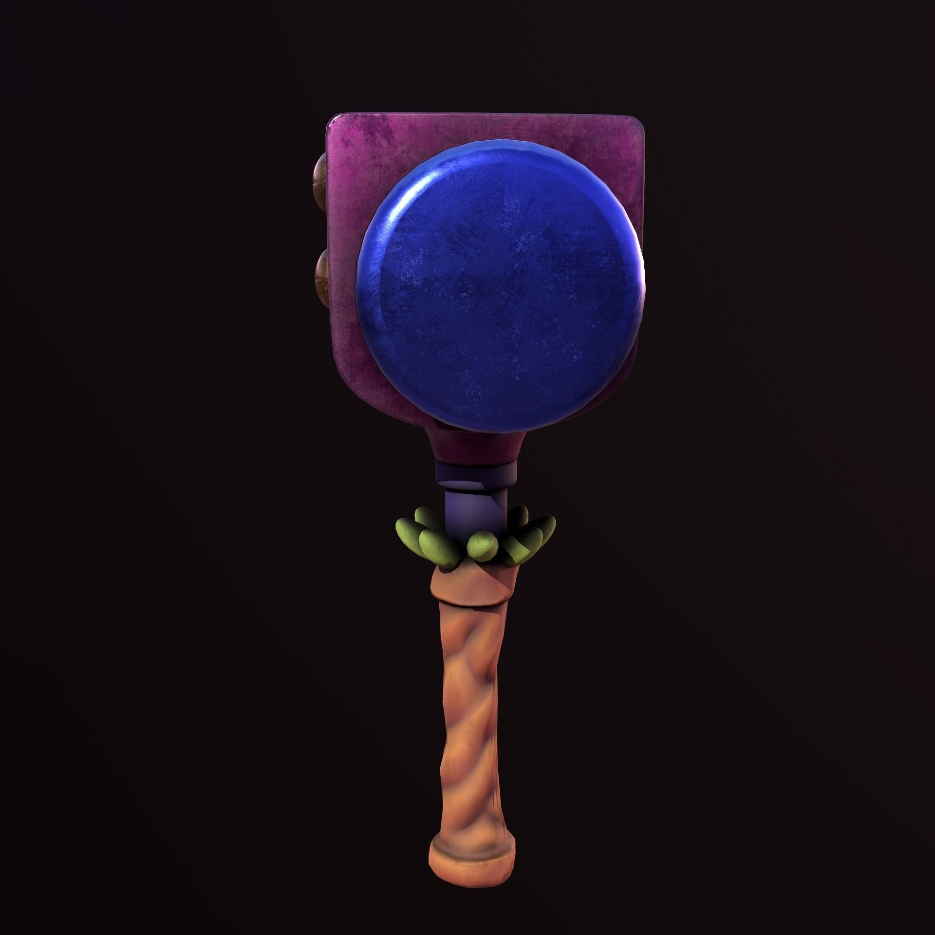 Stylize Hammer Low-poly 3D model_5