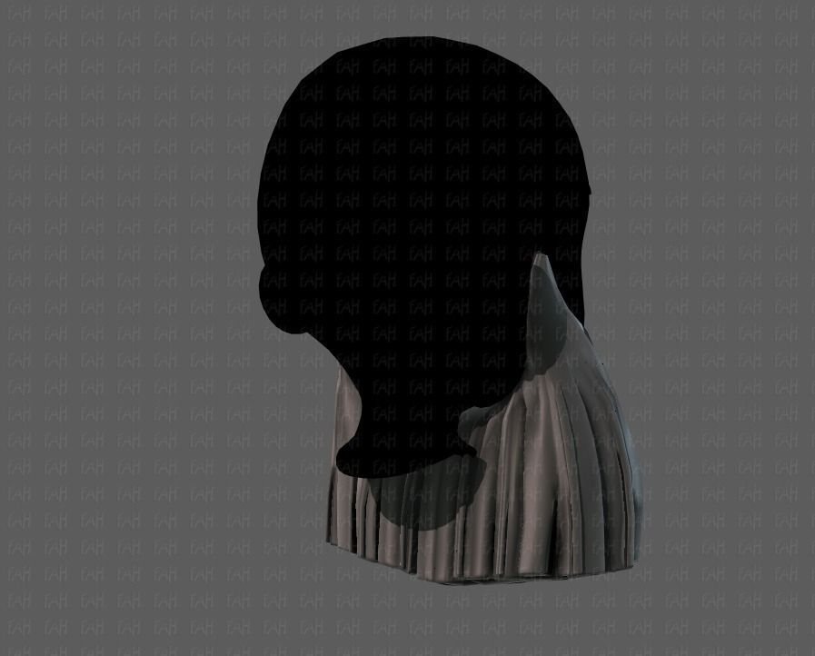 Beard V04 Low-poly 3D model_20