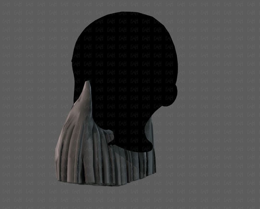 Beard V04 Low-poly 3D model_22