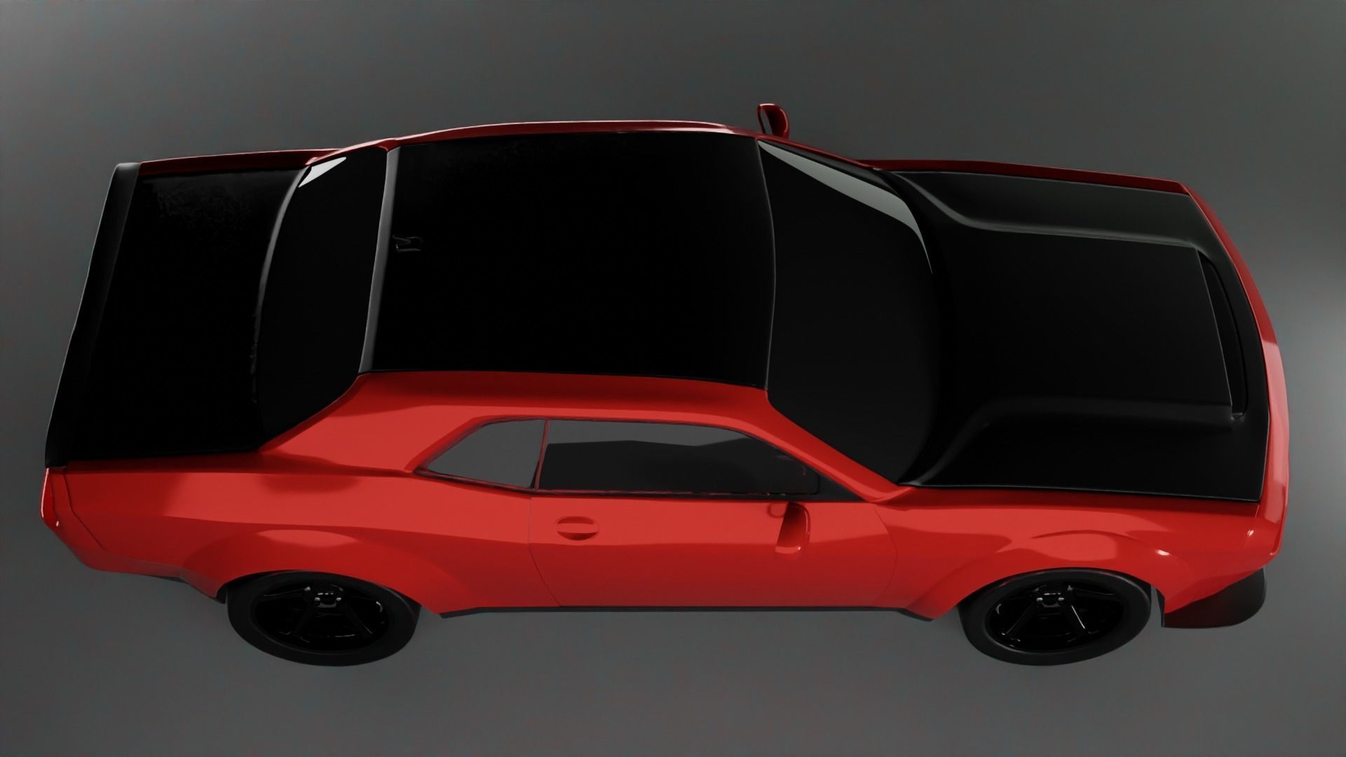 Dodge Challenger SRT Demon 3D model_4