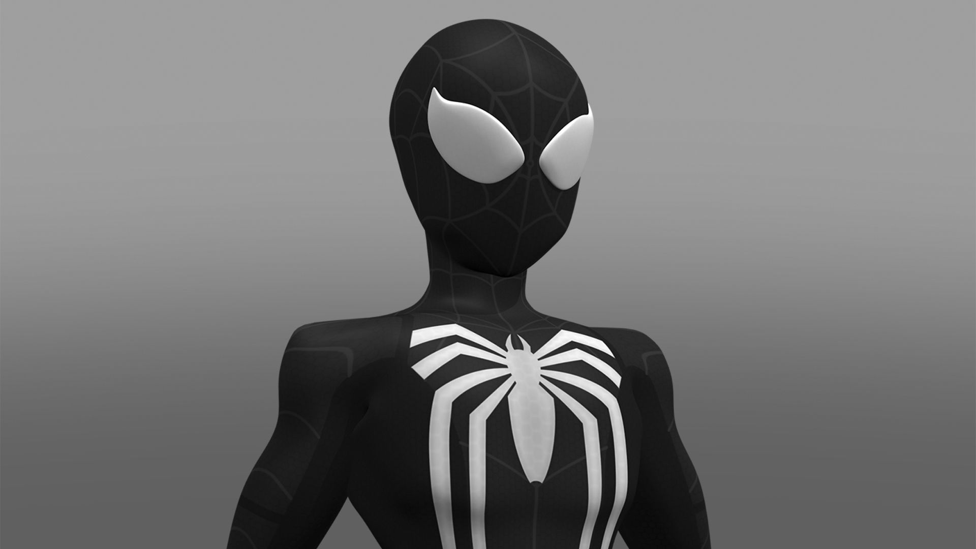 Spectacular Spider - Man Advanced Suit Package Low-poly 3D model_4