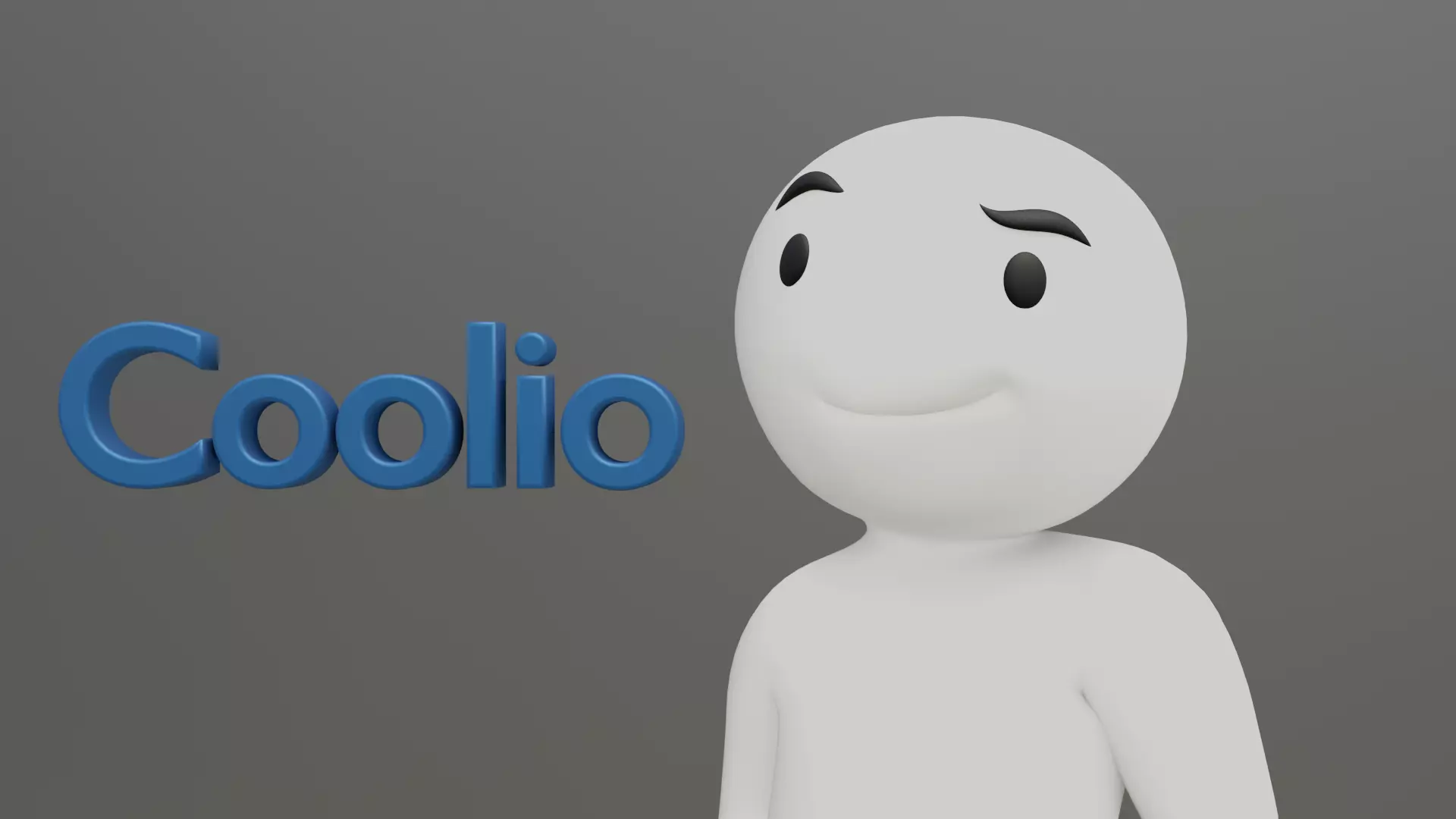 Coolio Blender Rig Free 3D model