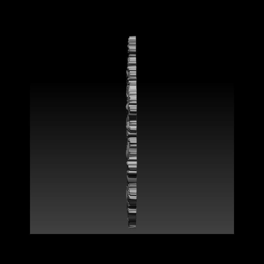 3D Frame - Wood Carving STL Model for CNC Router 3D print model_15