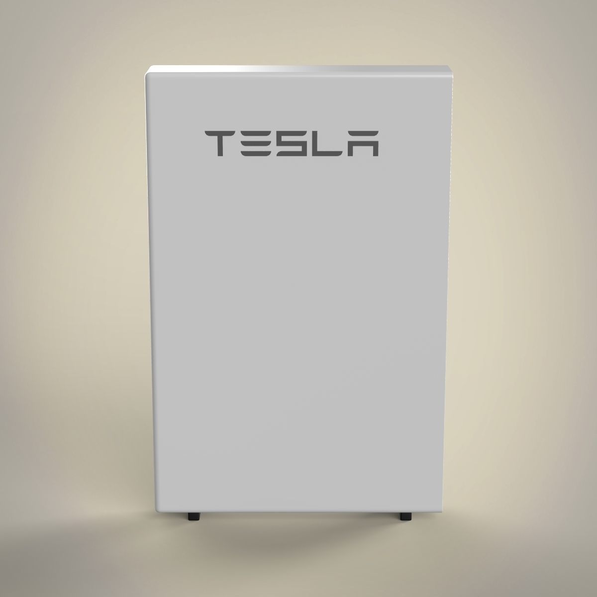 Tesla Powerwall 3D model_1