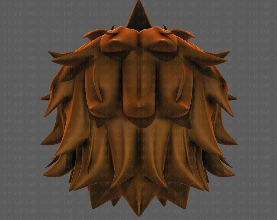 3D Hair style for girl V89 Low-poly 3D model_5