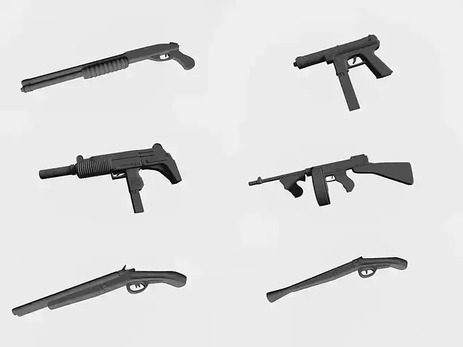 Weapons of our time 3D print model