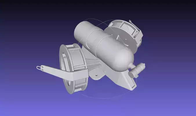Attack On Titan Season 4 Gear Backpack Model 3D print model