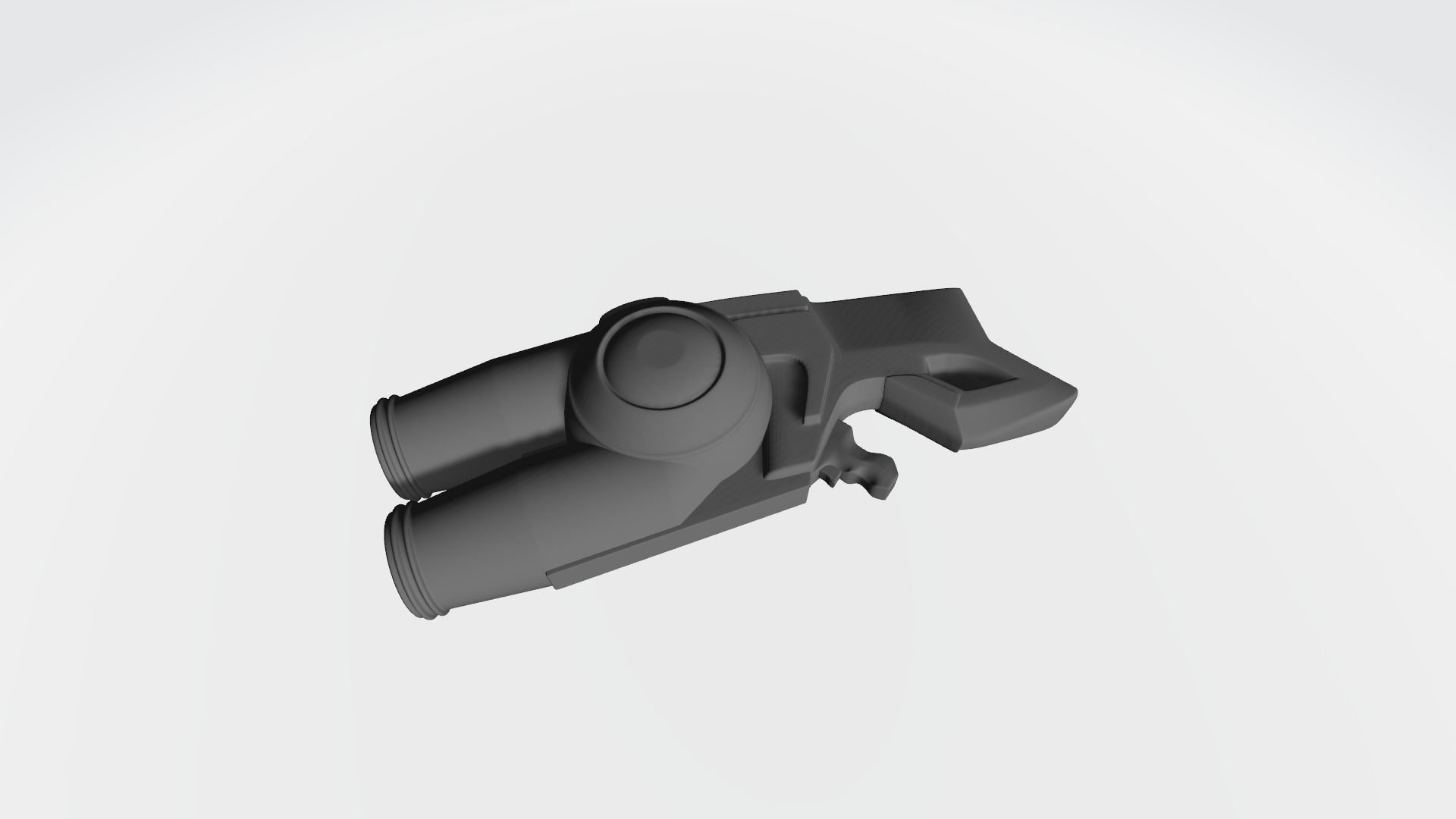 Guns from future 3D print model_3
