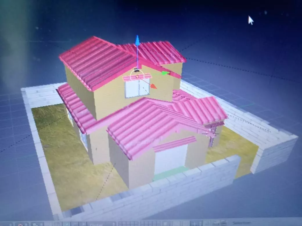 doraemon nobita house Low-poly 3D model