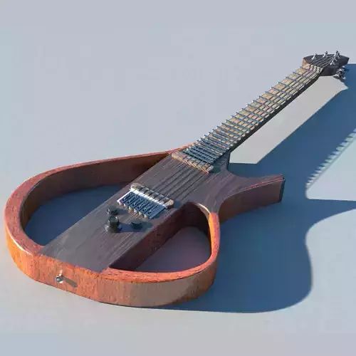 Eletric Guitar Bodyless Design