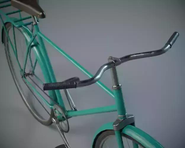 Bicycle PBR Low-poly 3D model