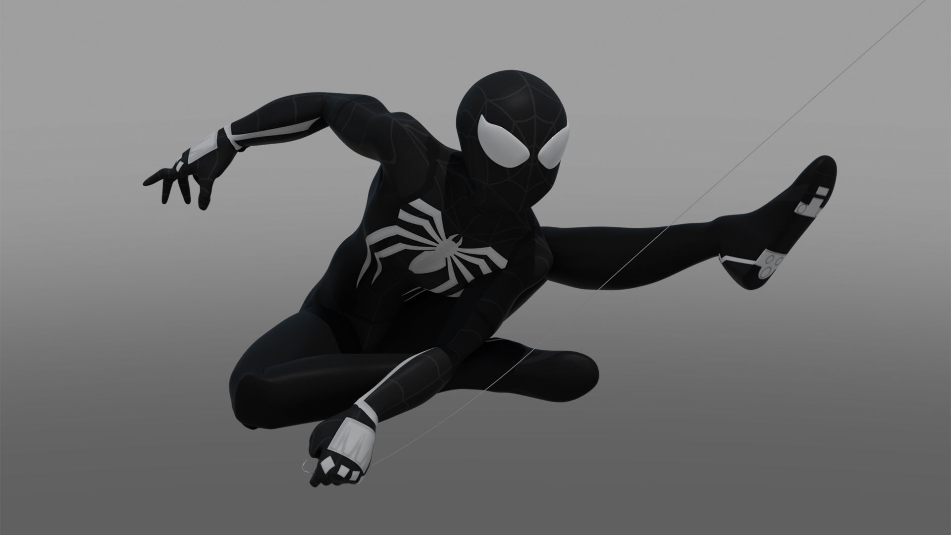 Spectacular Spider - Man Package Low-poly 3D model_12