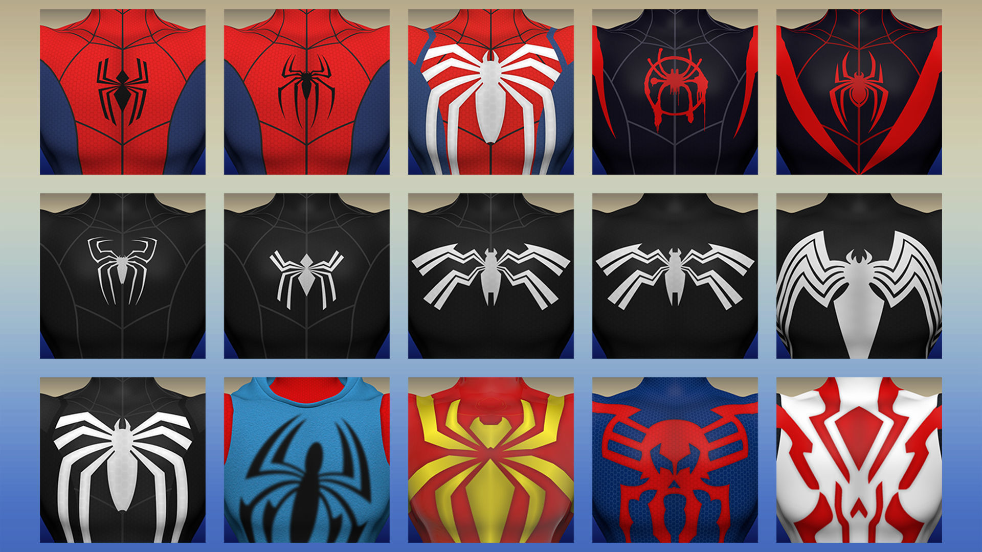 Spectacular Spider - Man Package Low-poly 3D model_1