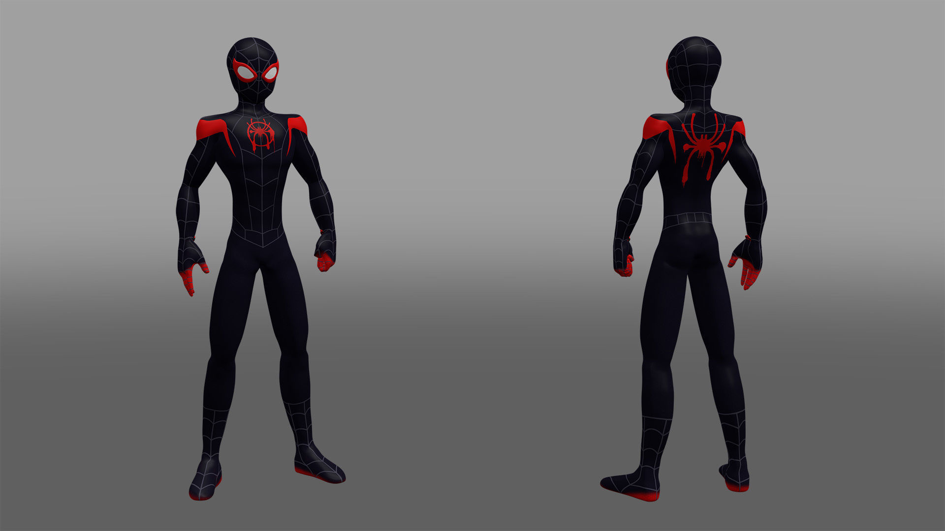 Spectacular Spider - Man Package Low-poly 3D model_35