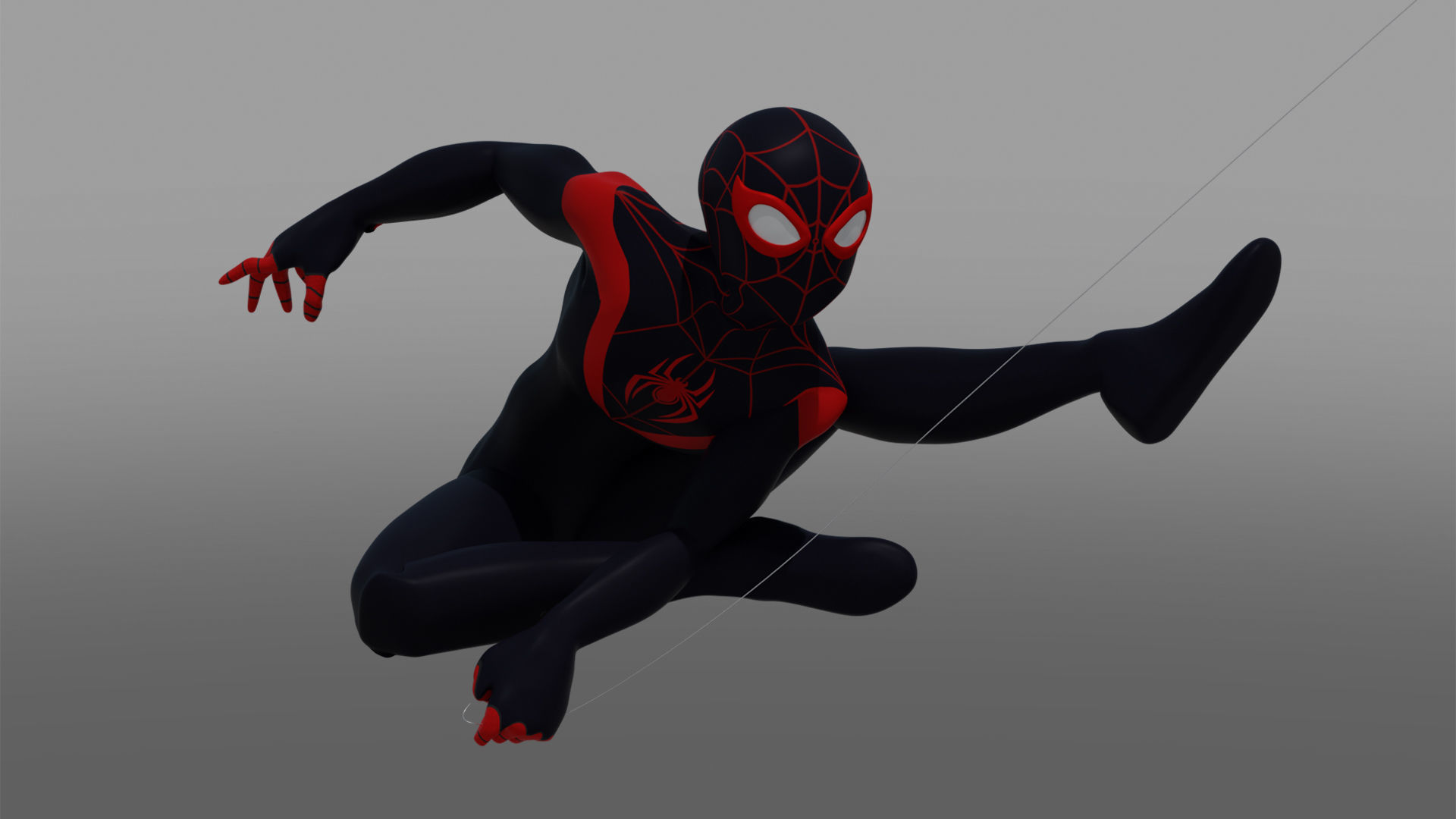 Spectacular Spider - Man Package Low-poly 3D model_6