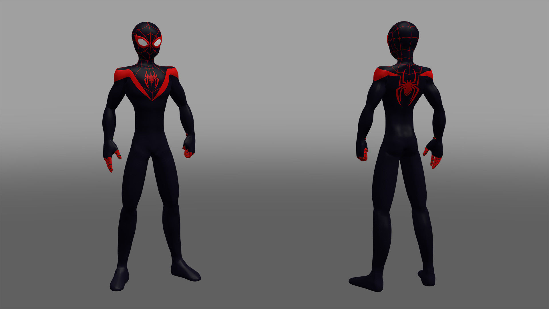 Spectacular Spider - Man Package Low-poly 3D model_36