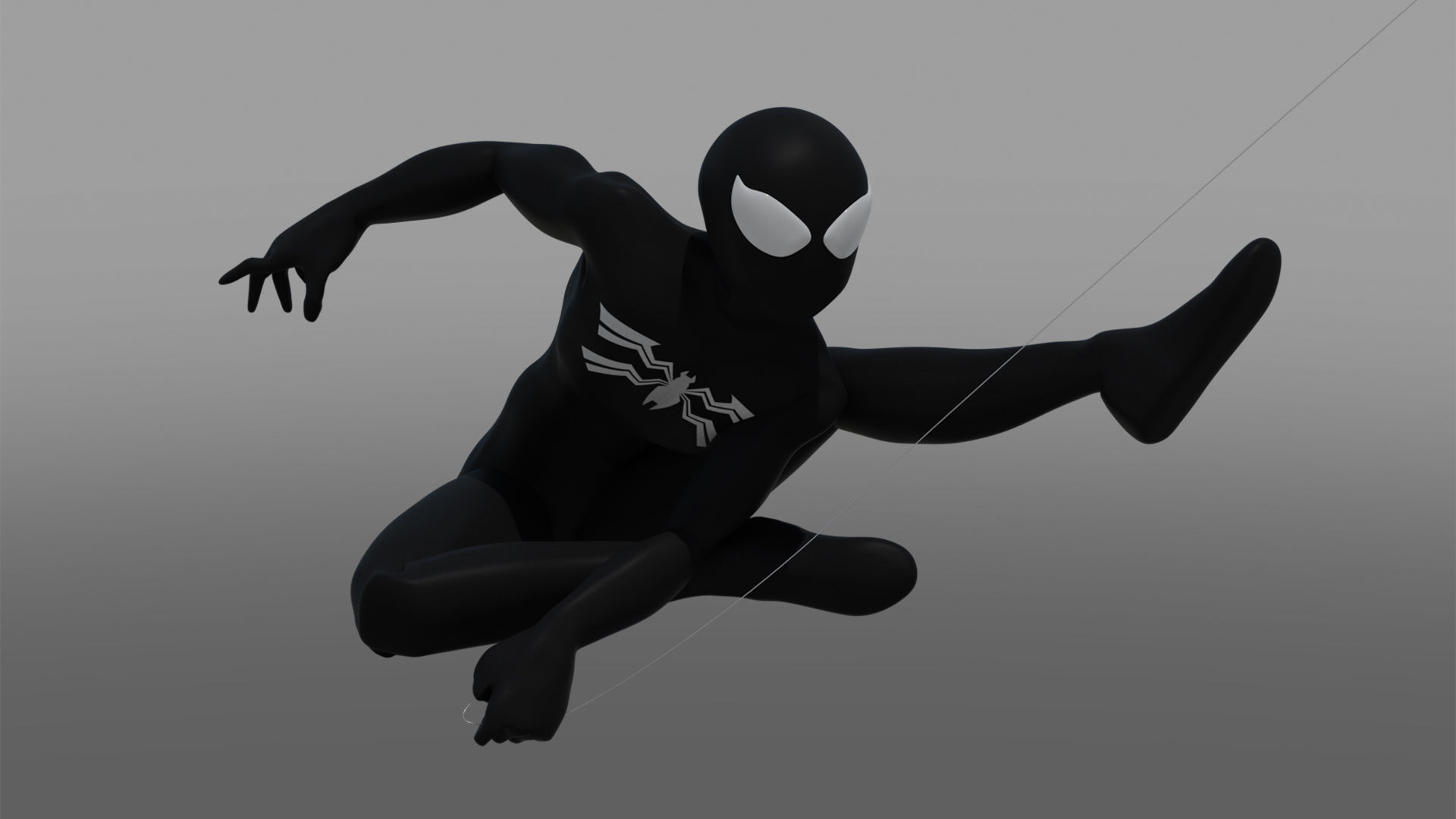Spectacular Spider - Man Package Low-poly 3D model_10