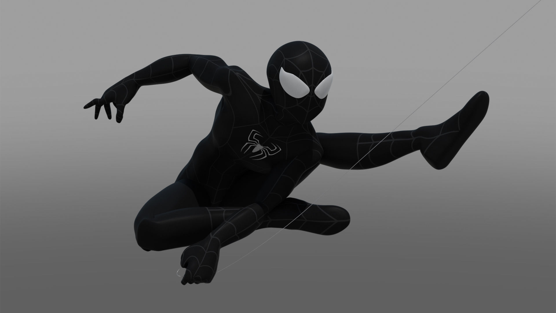 Spectacular Spider - Man Package Low-poly 3D model_7