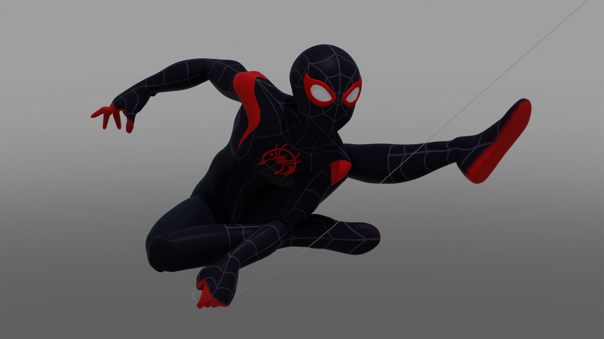Spectacular Spider - Man Package Low-poly 3D model_5