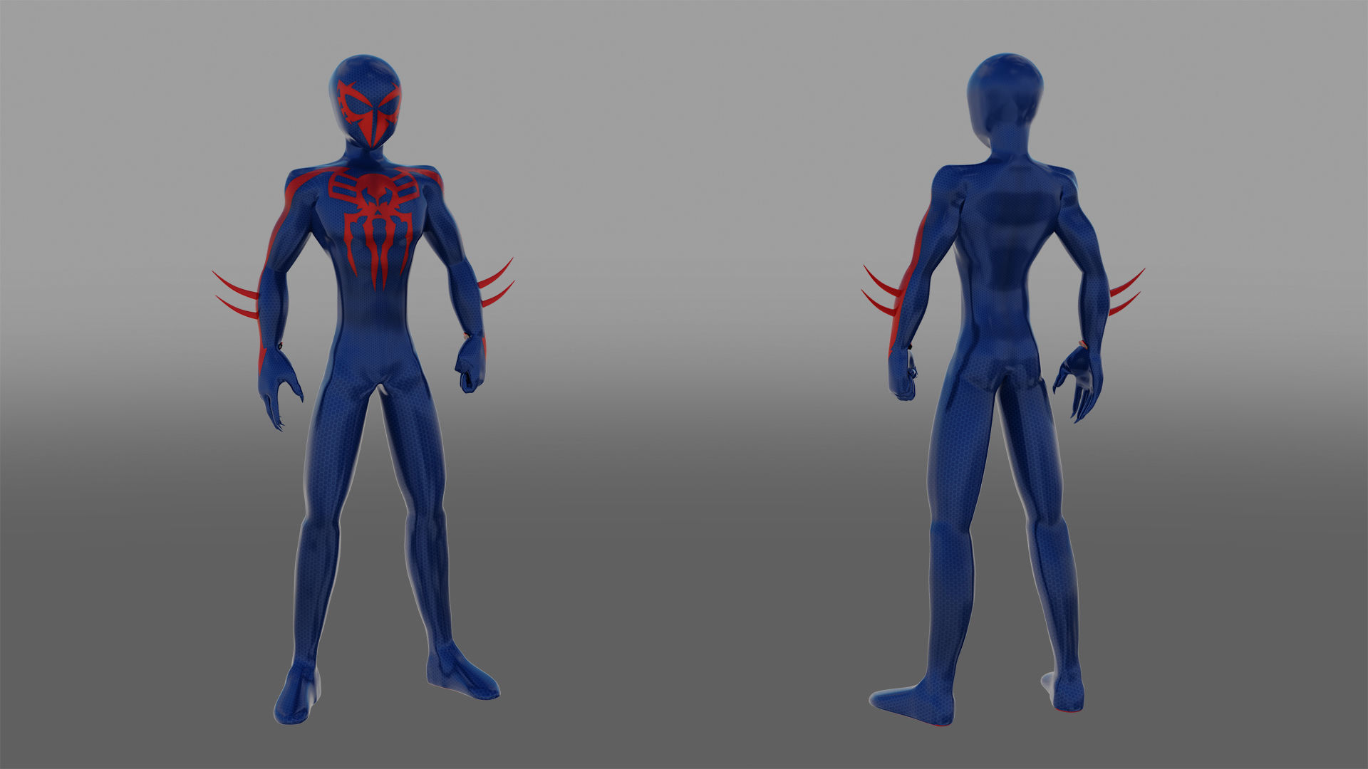 Spectacular Spider - Man Package Low-poly 3D model_45