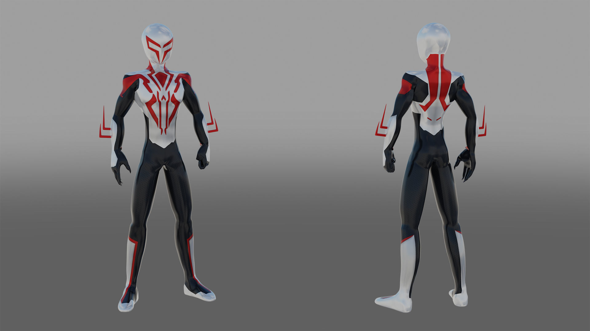 Spectacular Spider - Man Package Low-poly 3D model_46