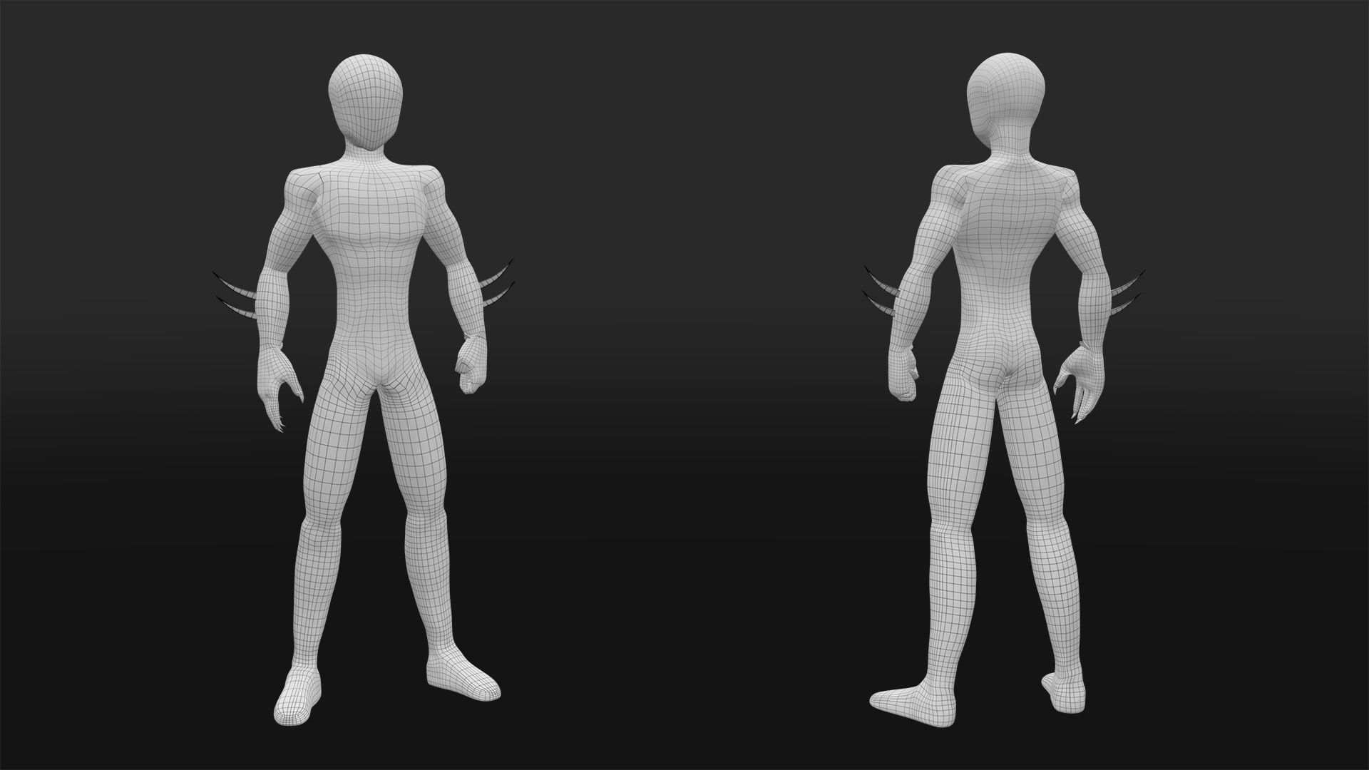 Spectacular Spider - Man Package Low-poly 3D model_56